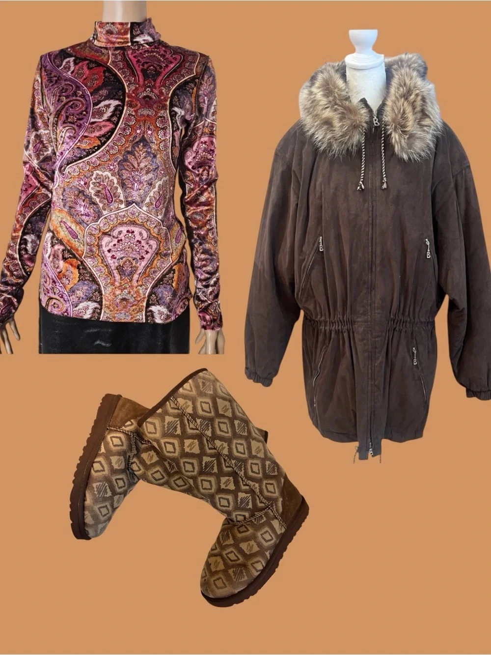 UGG Vintage Aztec Tall Boots